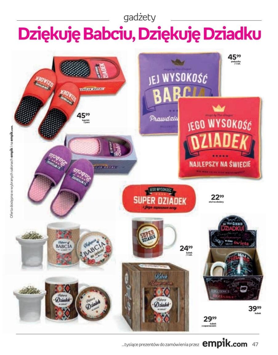 Gazetka promocyjna empik str. 47