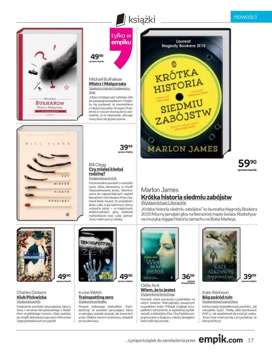 Gazetka promocyjna empik str. 17