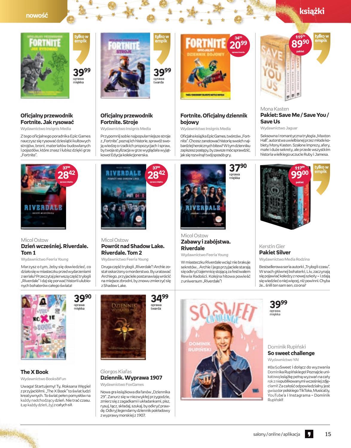 Gazetka promocyjna empik str. 15