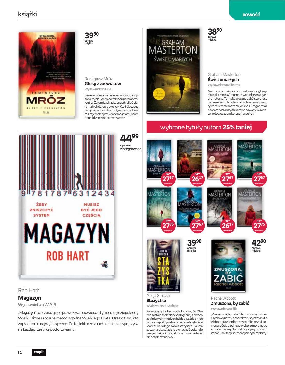 Gazetka promocyjna empik str. 16