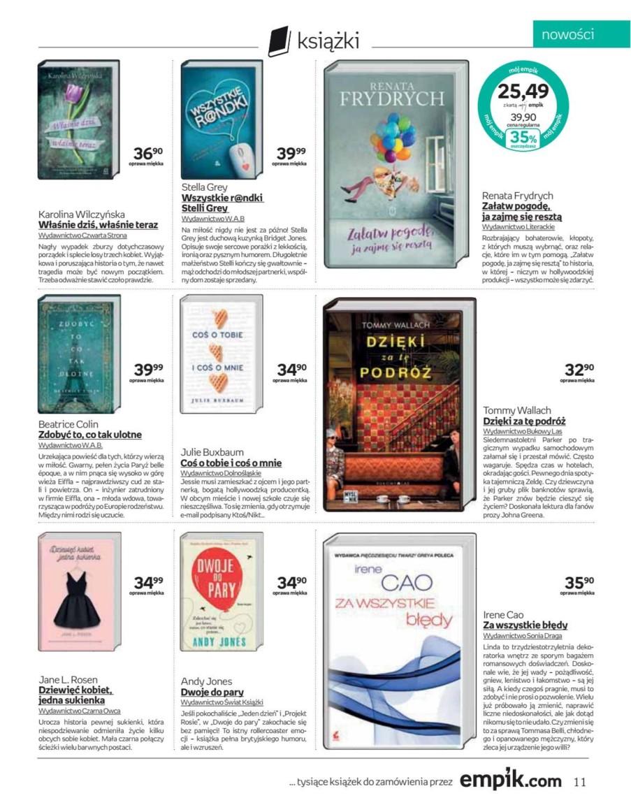 Gazetka promocyjna empik str. 11