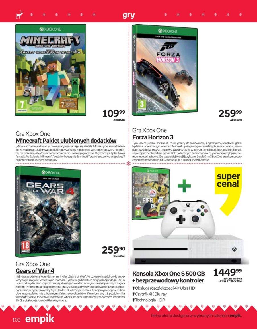 Gazetka promocyjna empik str. 100