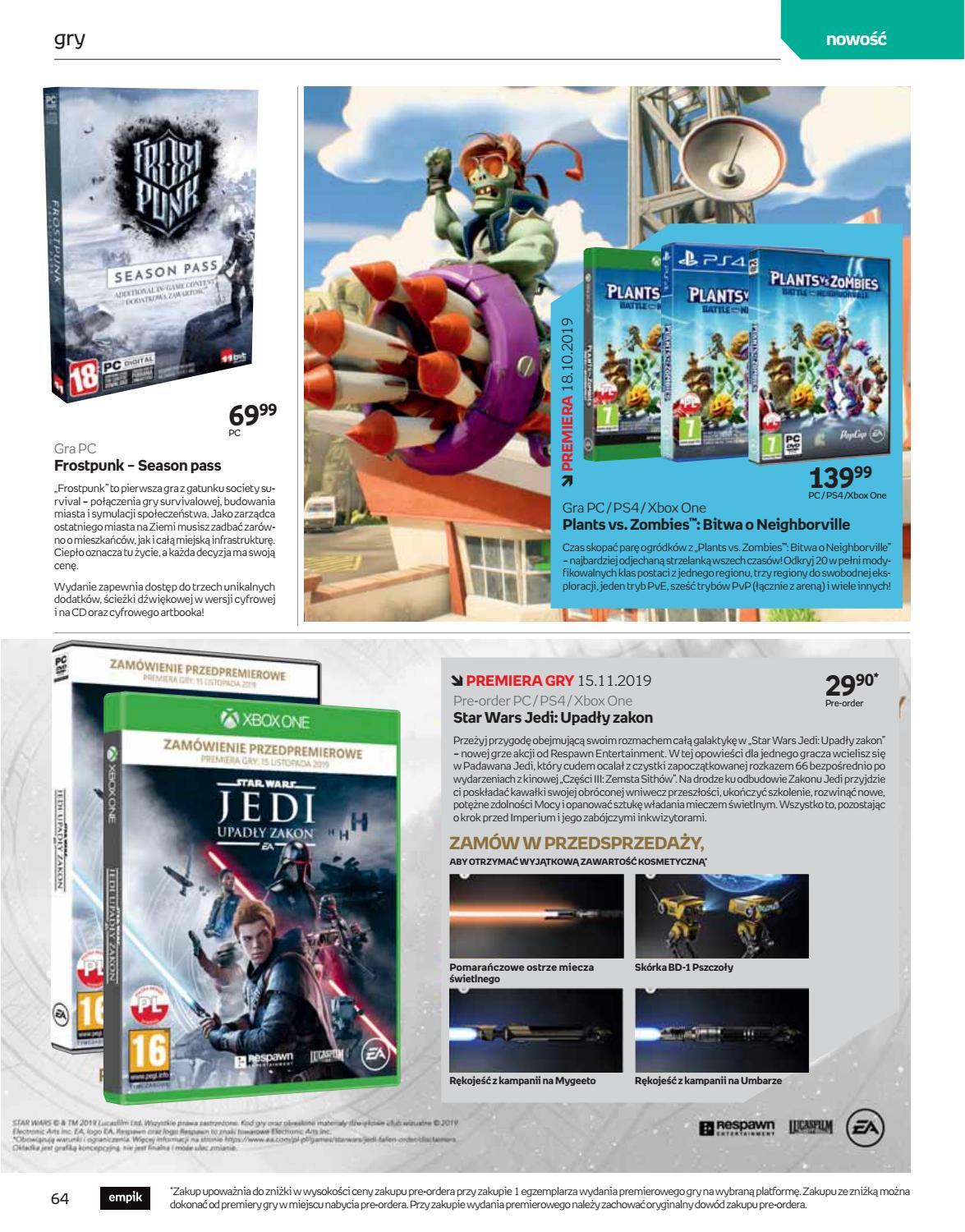 Gazetka promocyjna empik str. 64