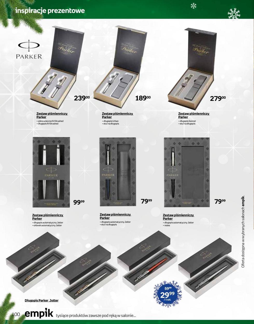 Gazetka promocyjna empik str. 100