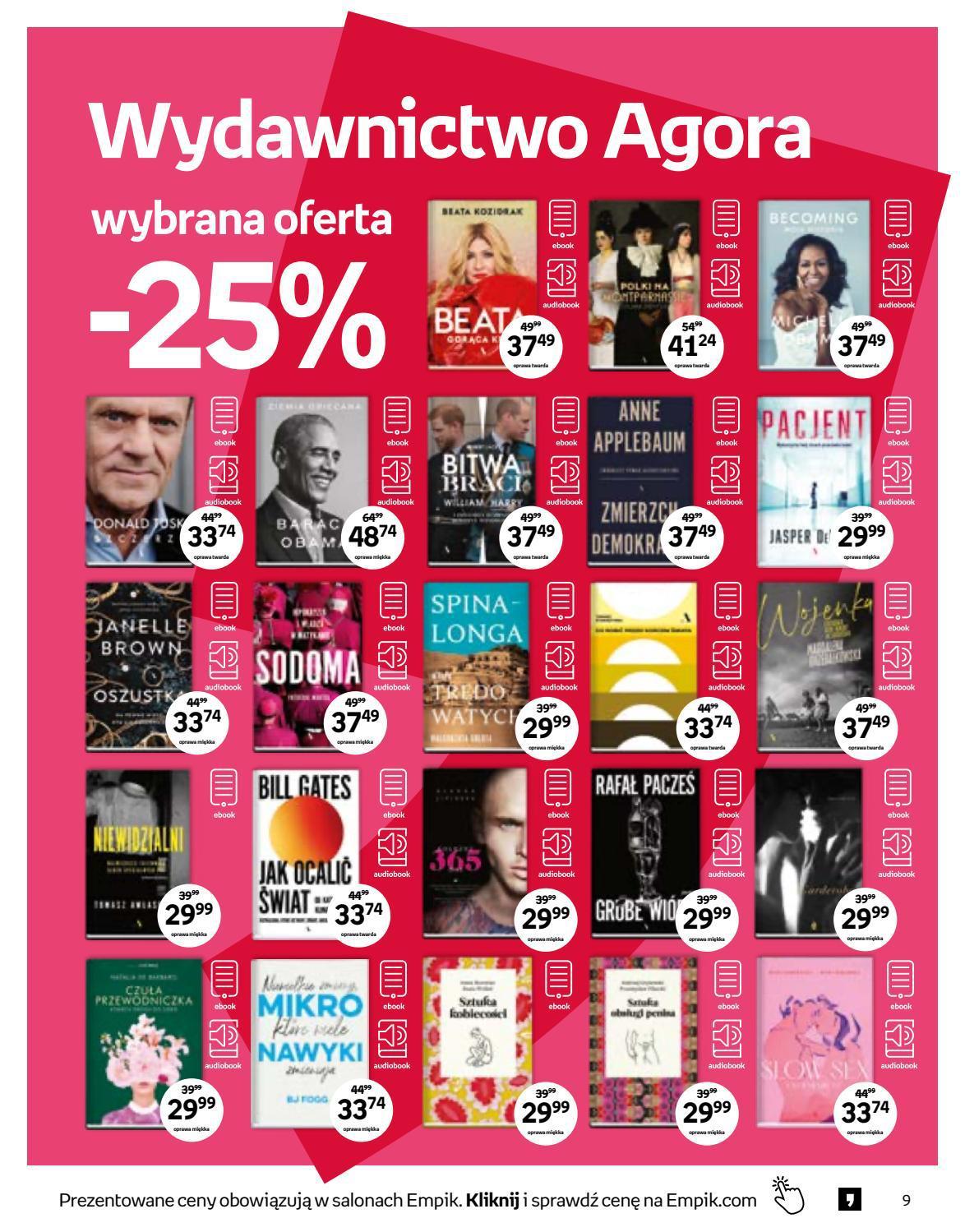 Gazetka promocyjna empik str. 9