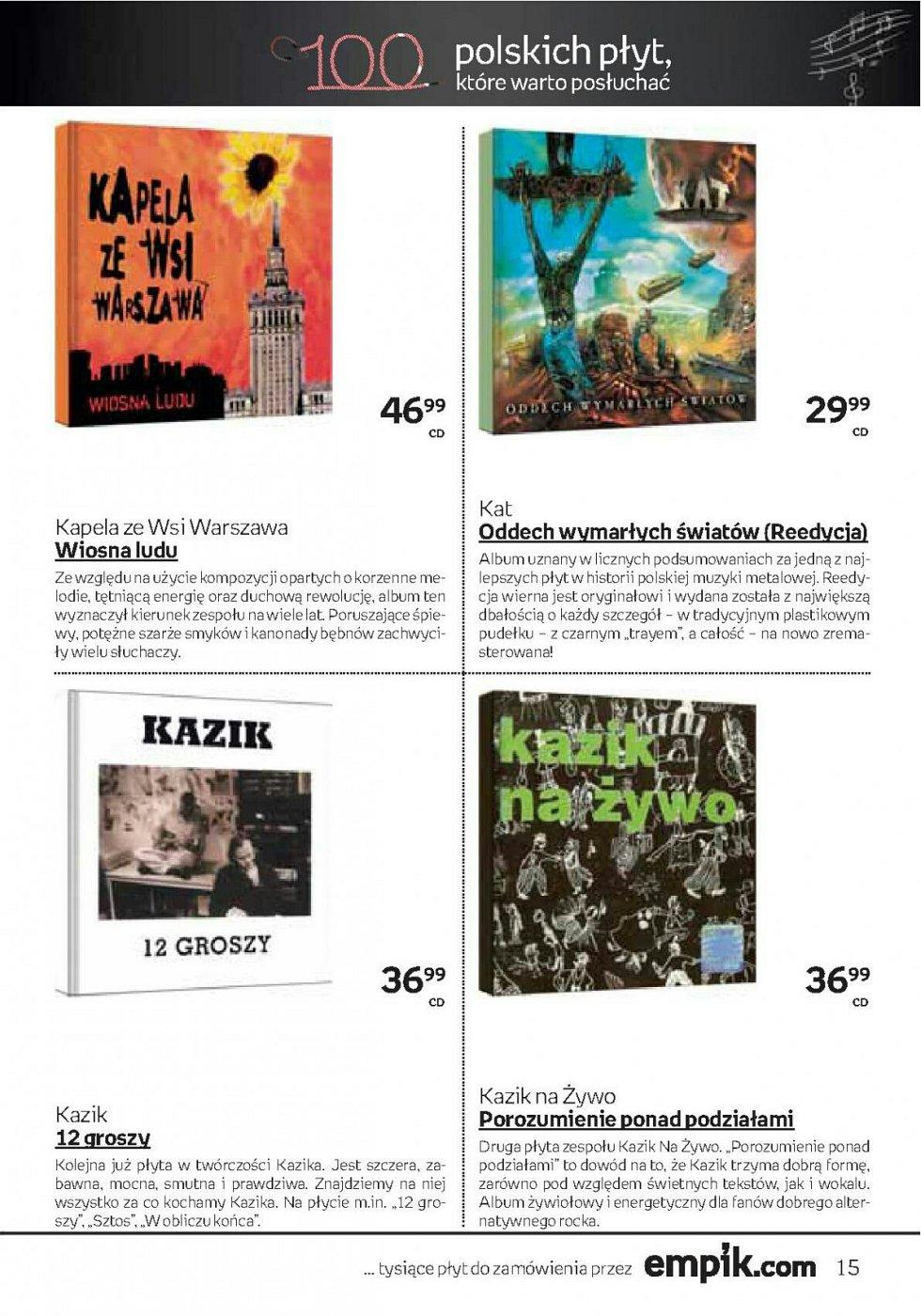 Gazetka promocyjna empik str. 15