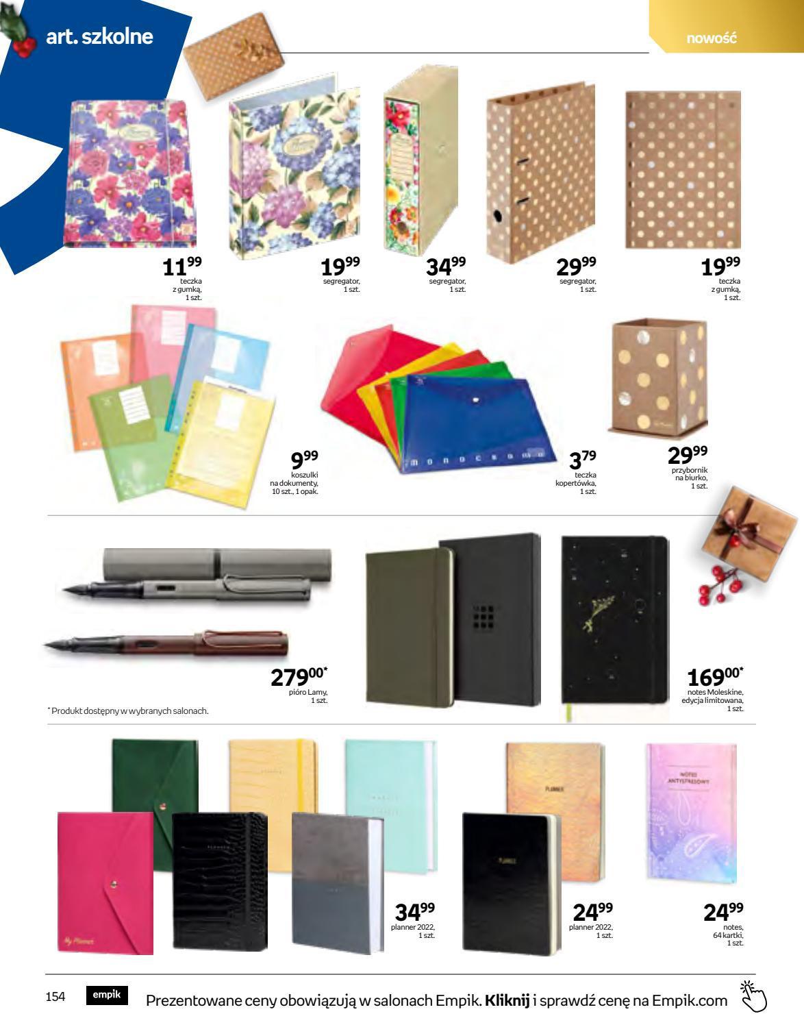 Gazetka promocyjna empik str. 154