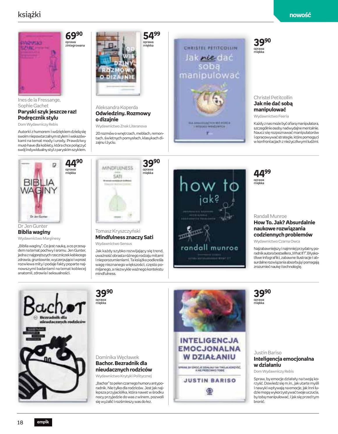 Gazetka promocyjna empik str. 18