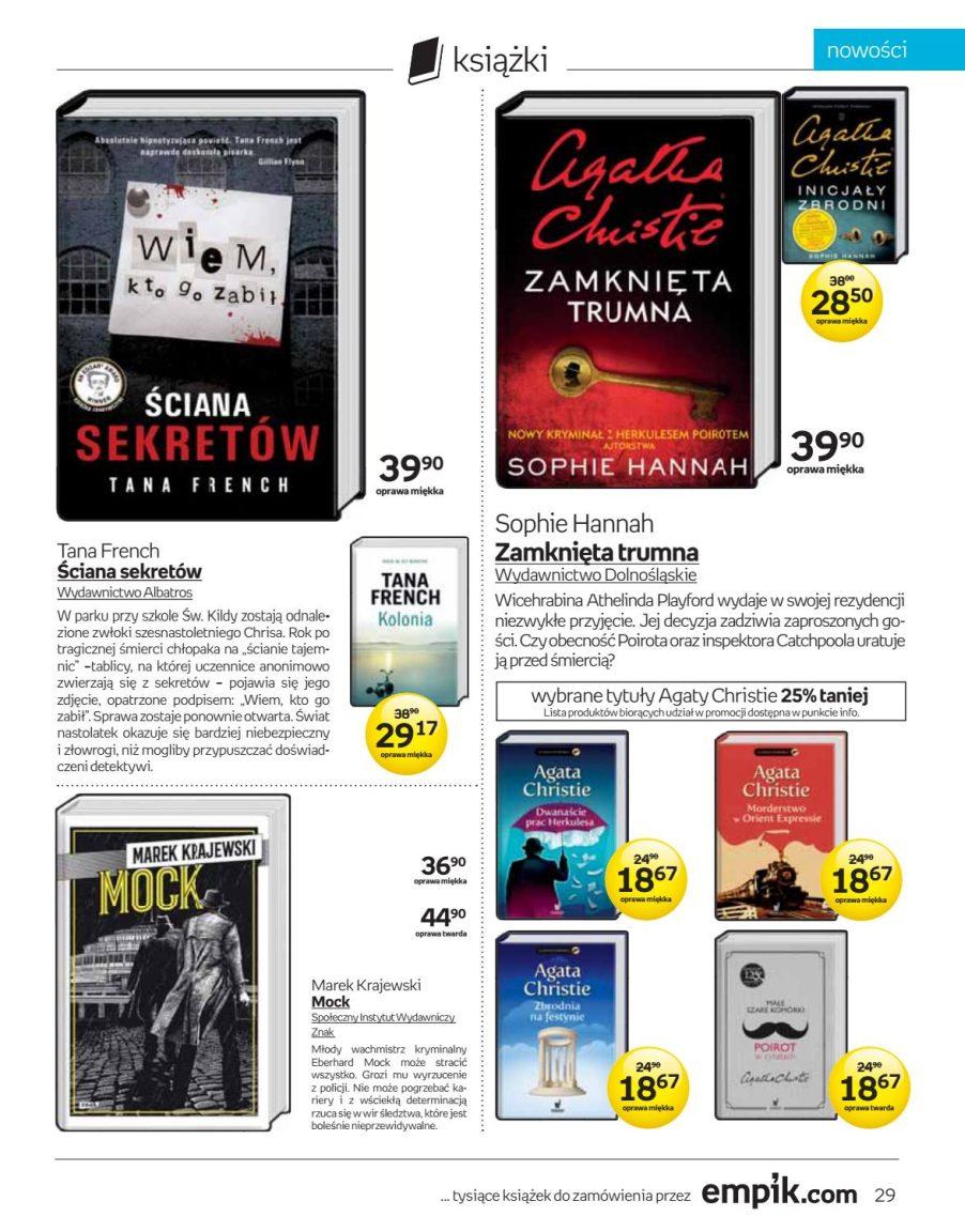 Gazetka promocyjna empik str. 29