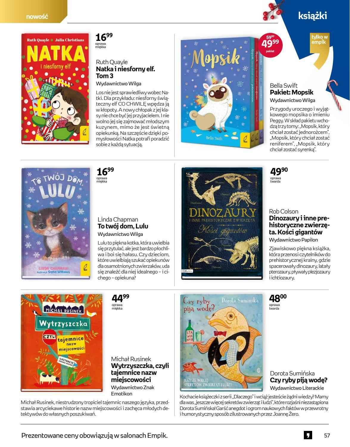 Gazetka promocyjna empik str. 59