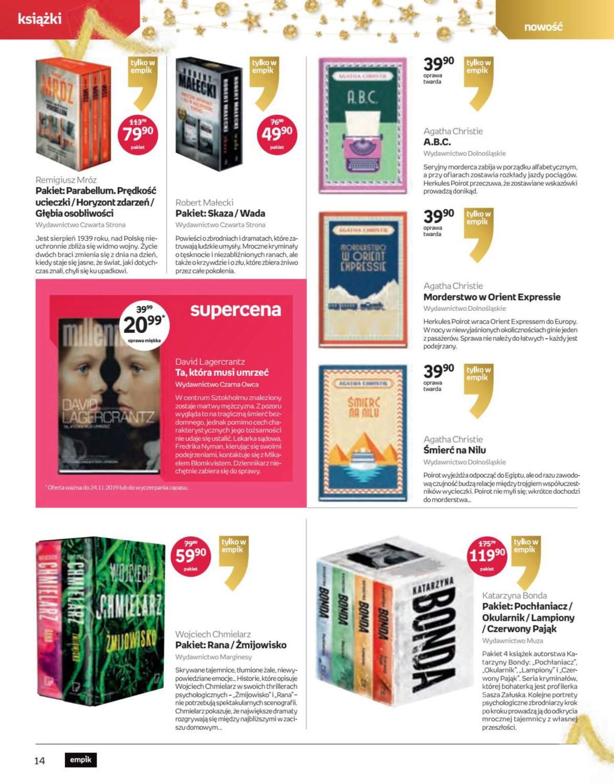 Gazetka promocyjna empik str. 14