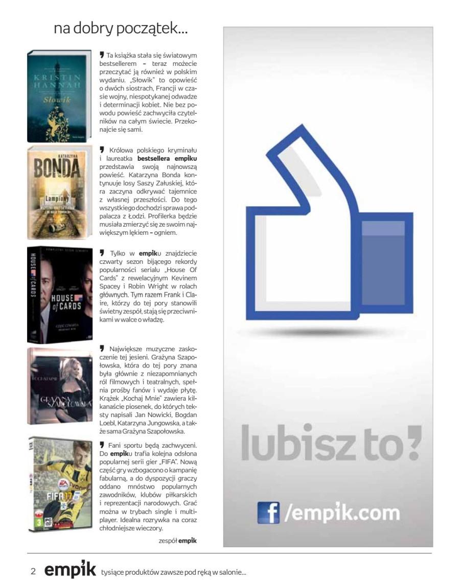 Gazetka promocyjna empik str. 2