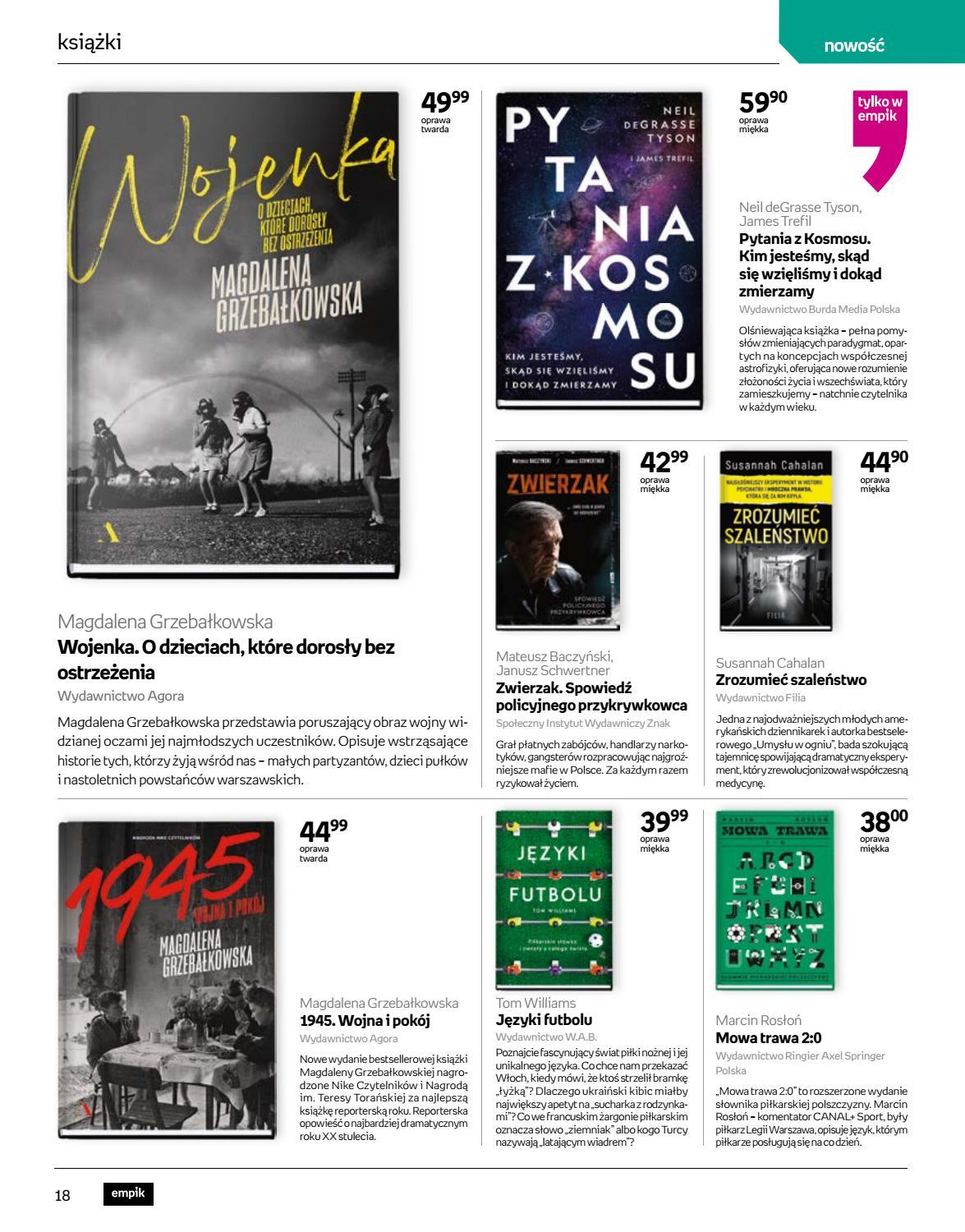 Gazetka promocyjna empik str. 18