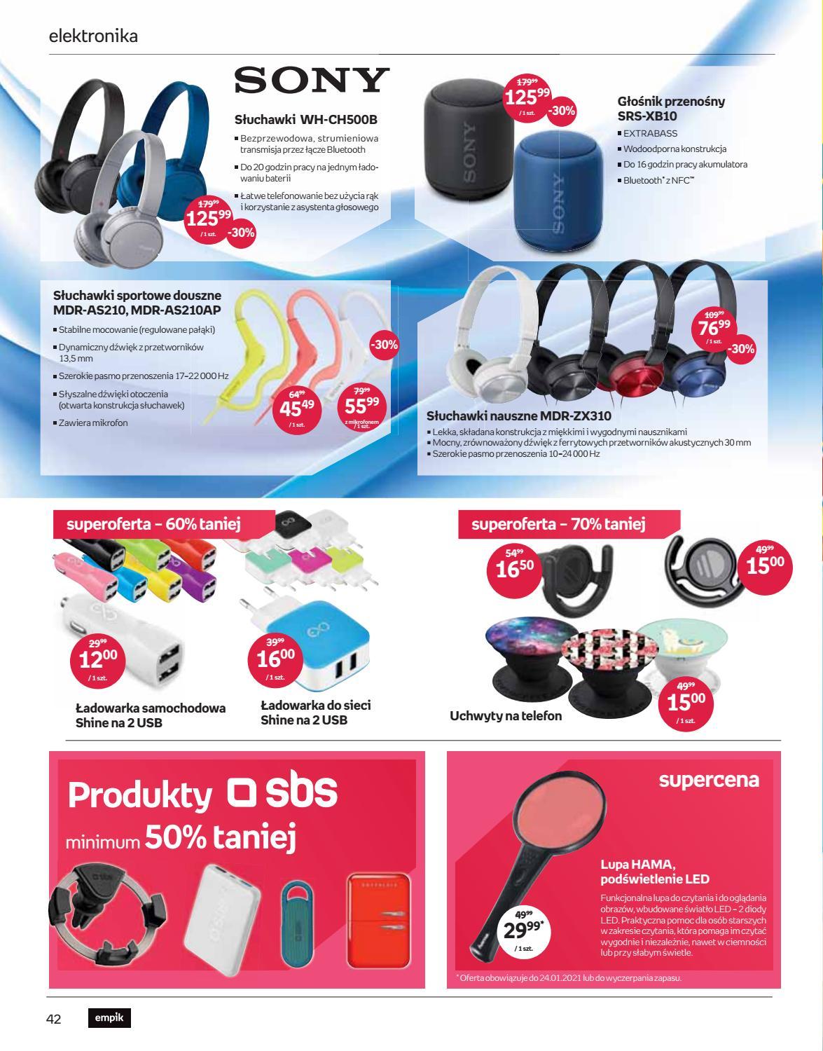 Gazetka promocyjna empik str. 42