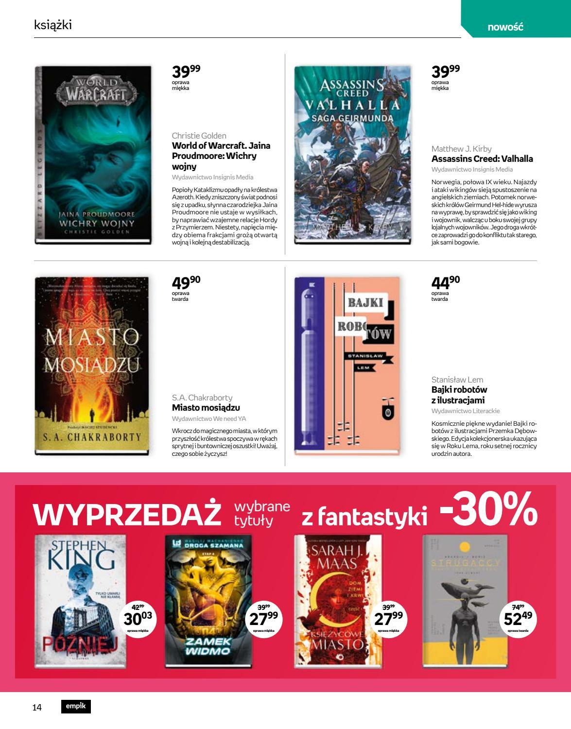 Gazetka promocyjna empik str. 14