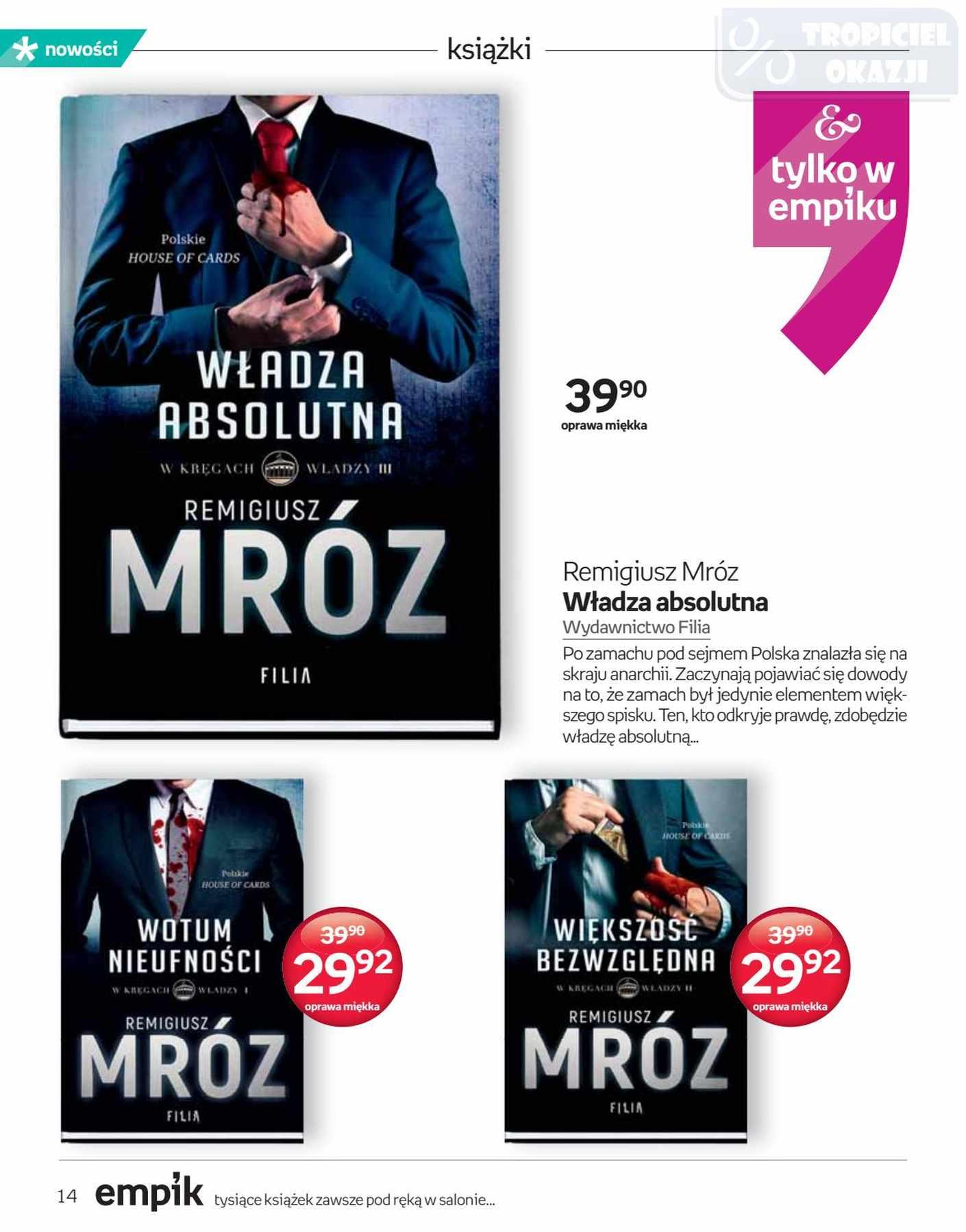 Gazetka promocyjna empik str. 14