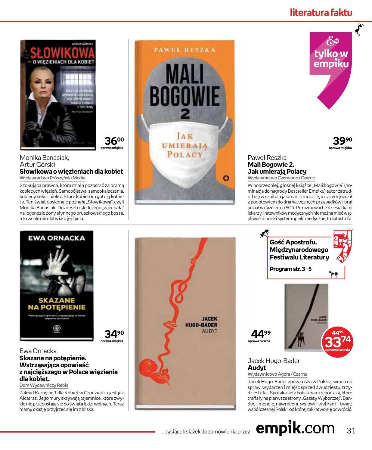 Gazetka promocyjna empik str. 31
