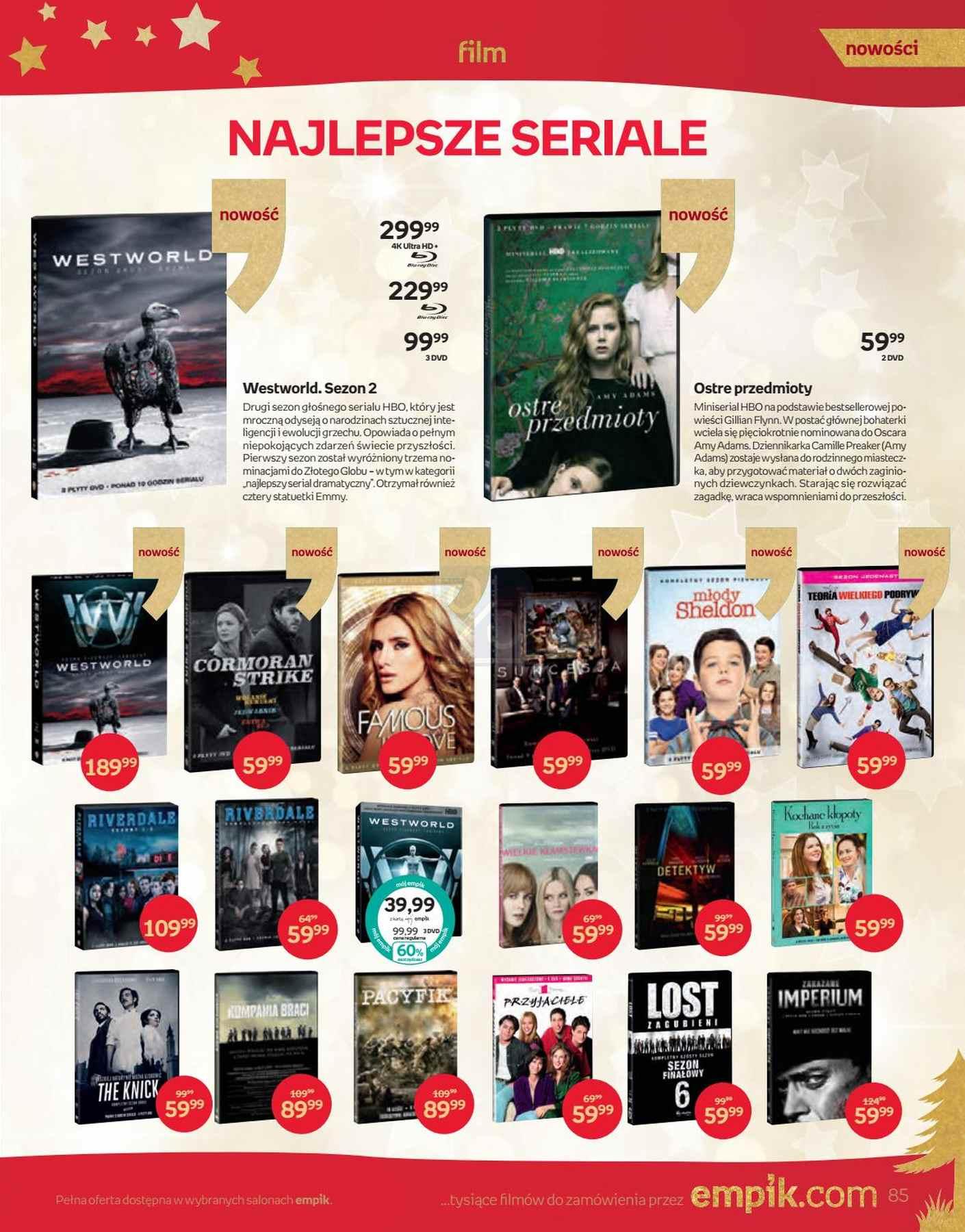 Gazetka promocyjna empik str. 85