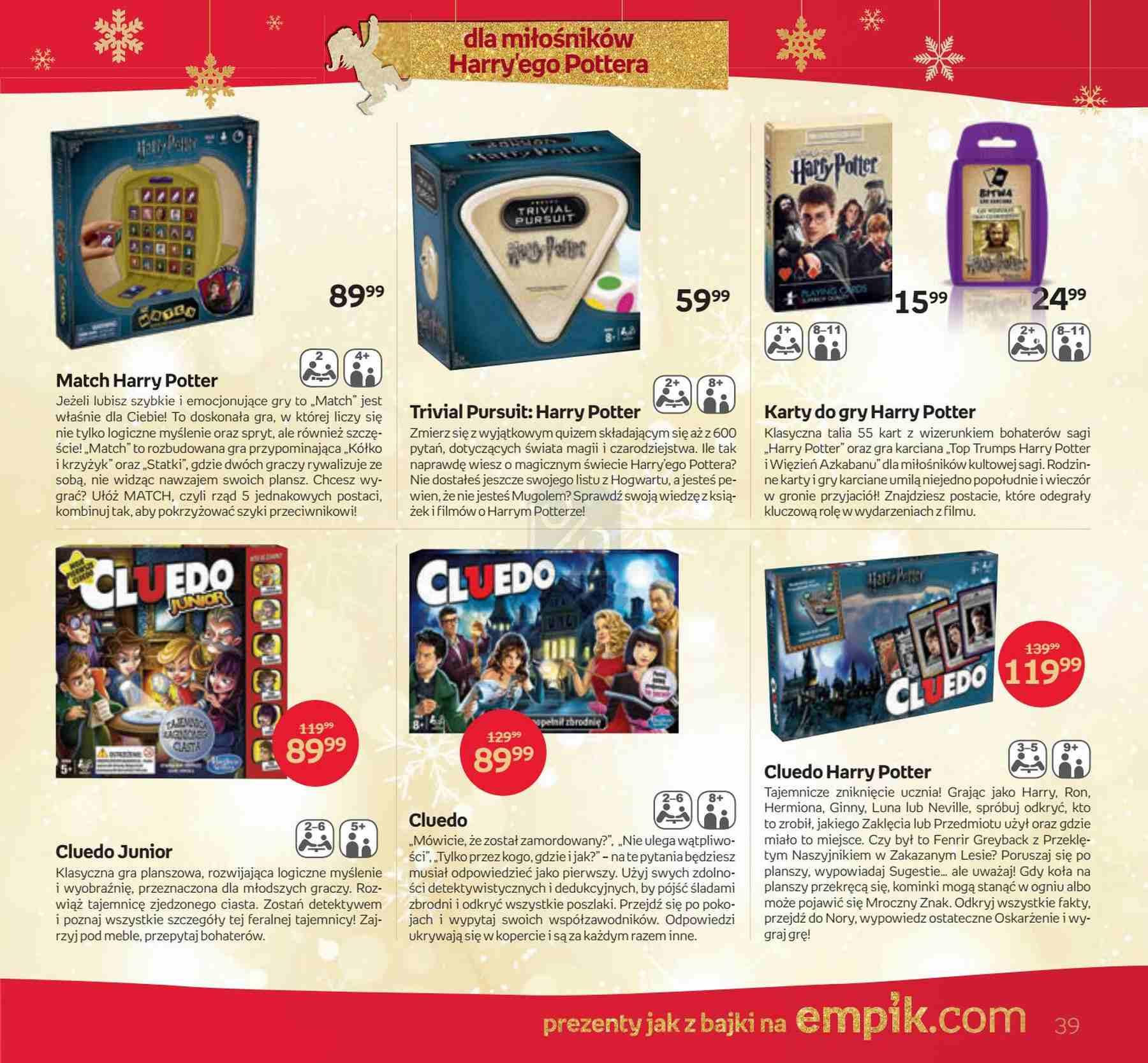 Gazetka promocyjna empik str. 39