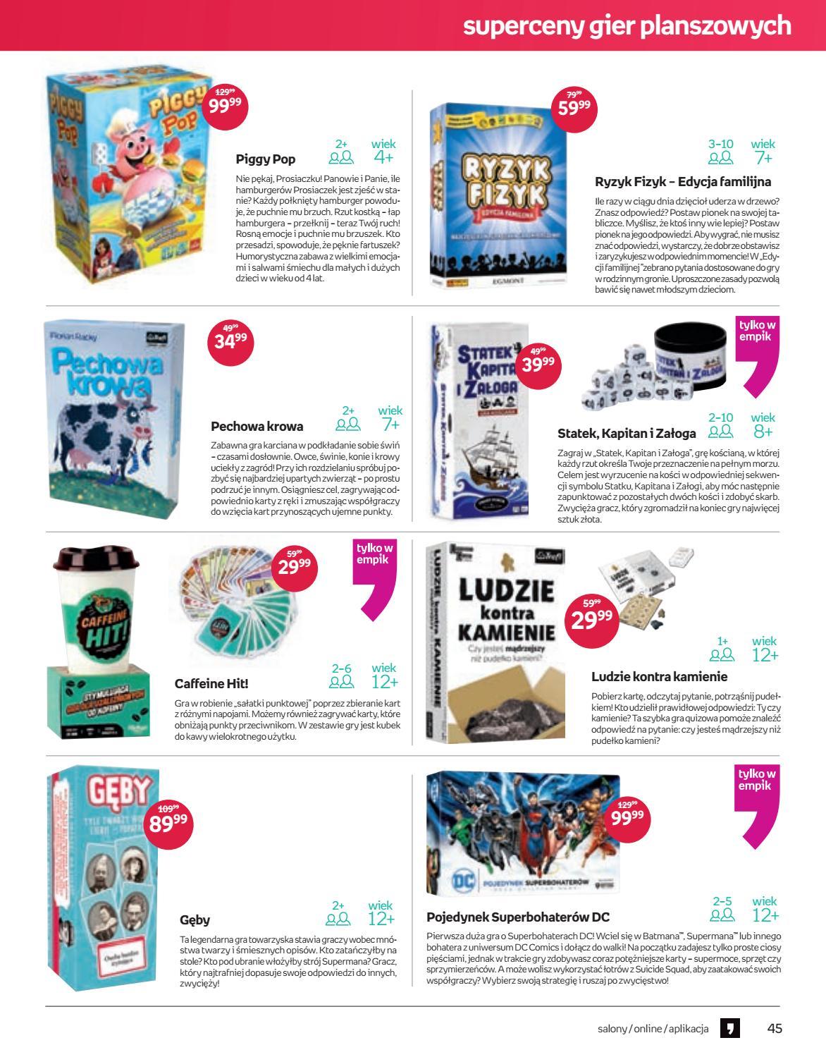 Gazetka promocyjna empik str. 45