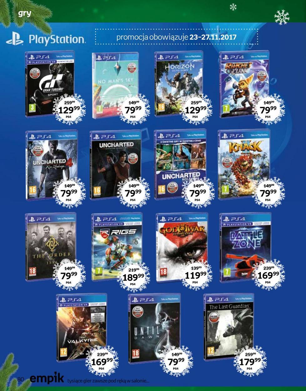 Gazetka promocyjna empik str. 80