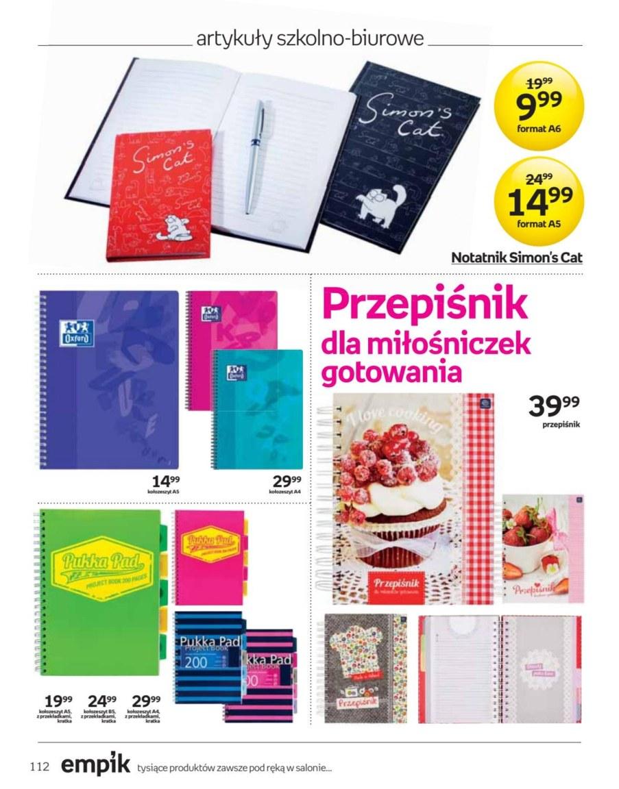 Gazetka promocyjna empik str. 112