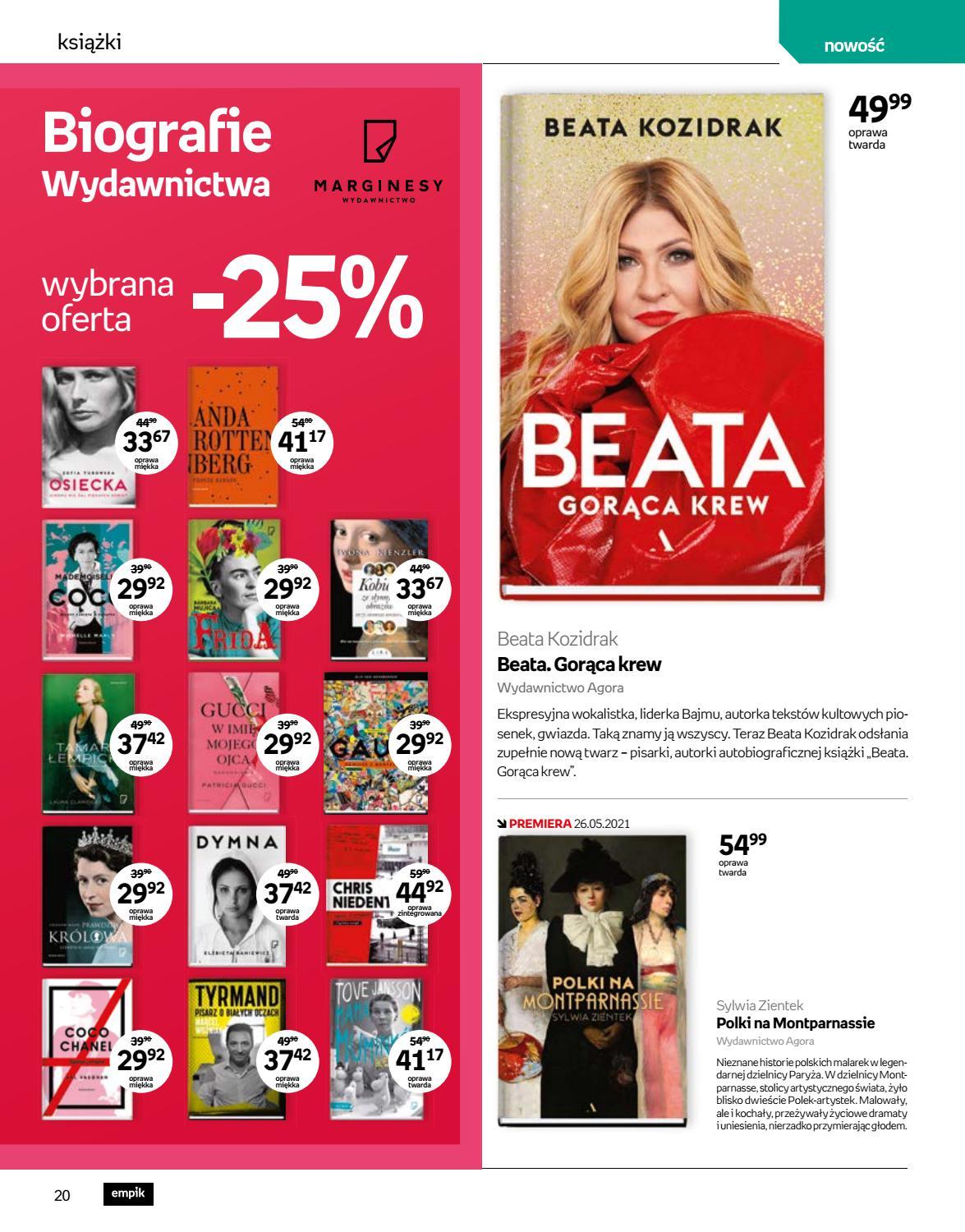 Gazetka promocyjna empik str. 20