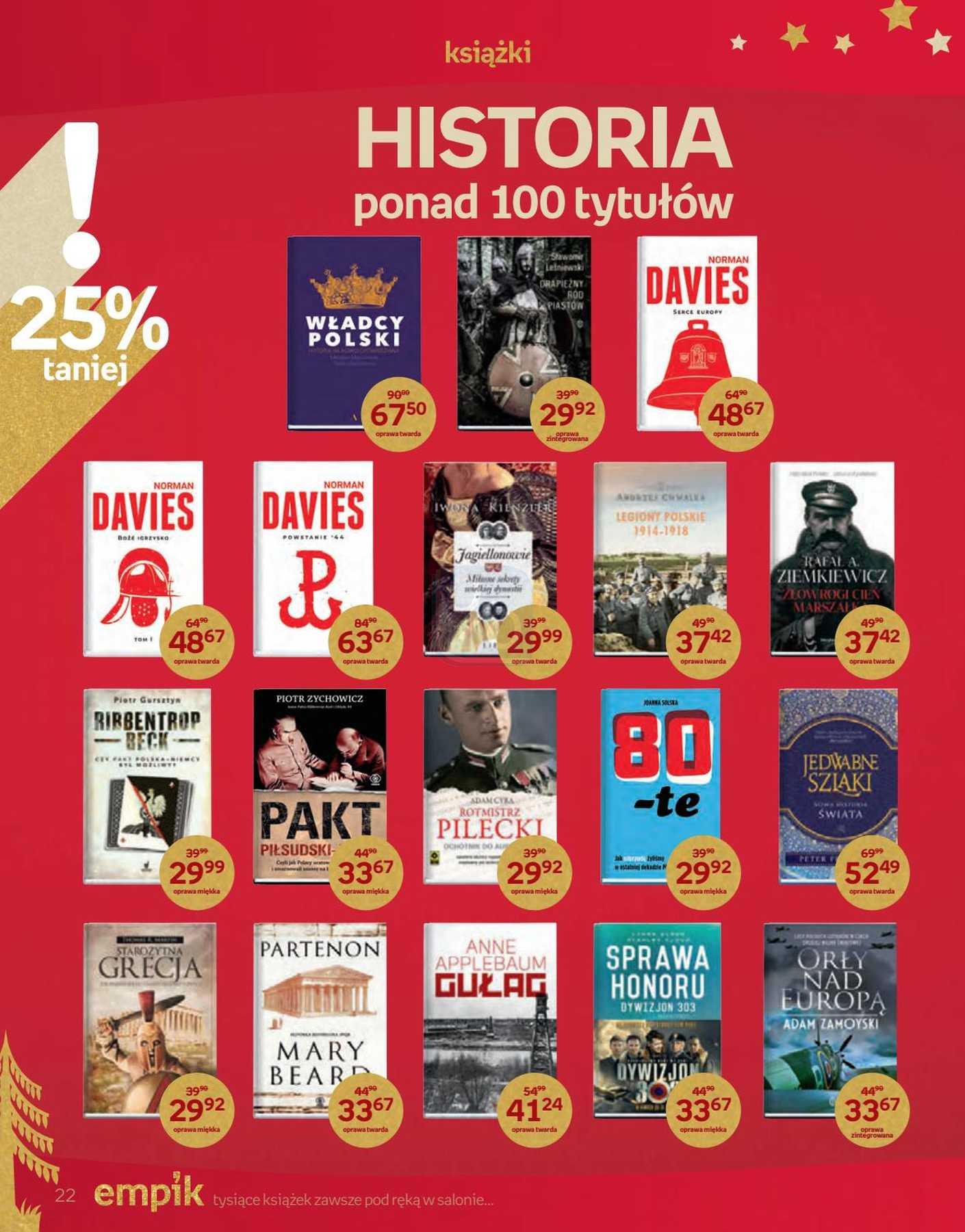 Gazetka promocyjna empik str. 22