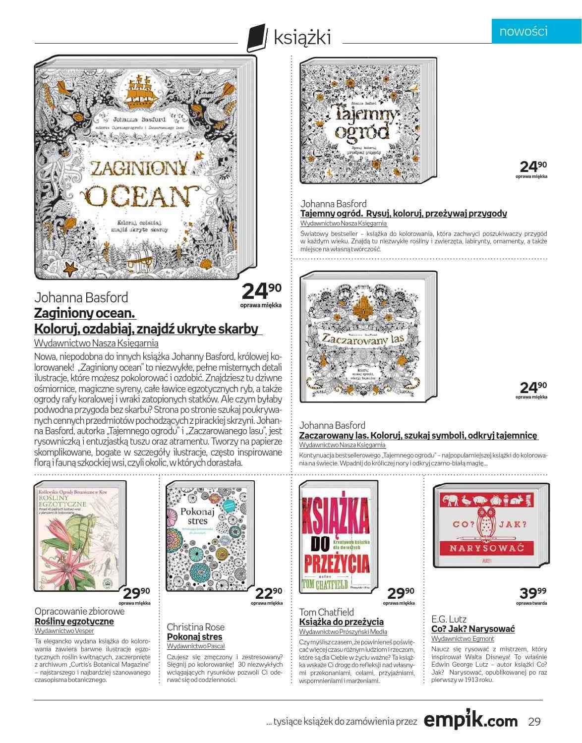 Gazetka promocyjna empik str. 29