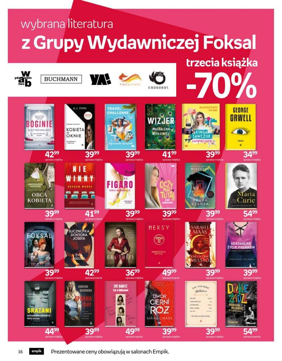 Gazetka promocyjna empik str. 16
