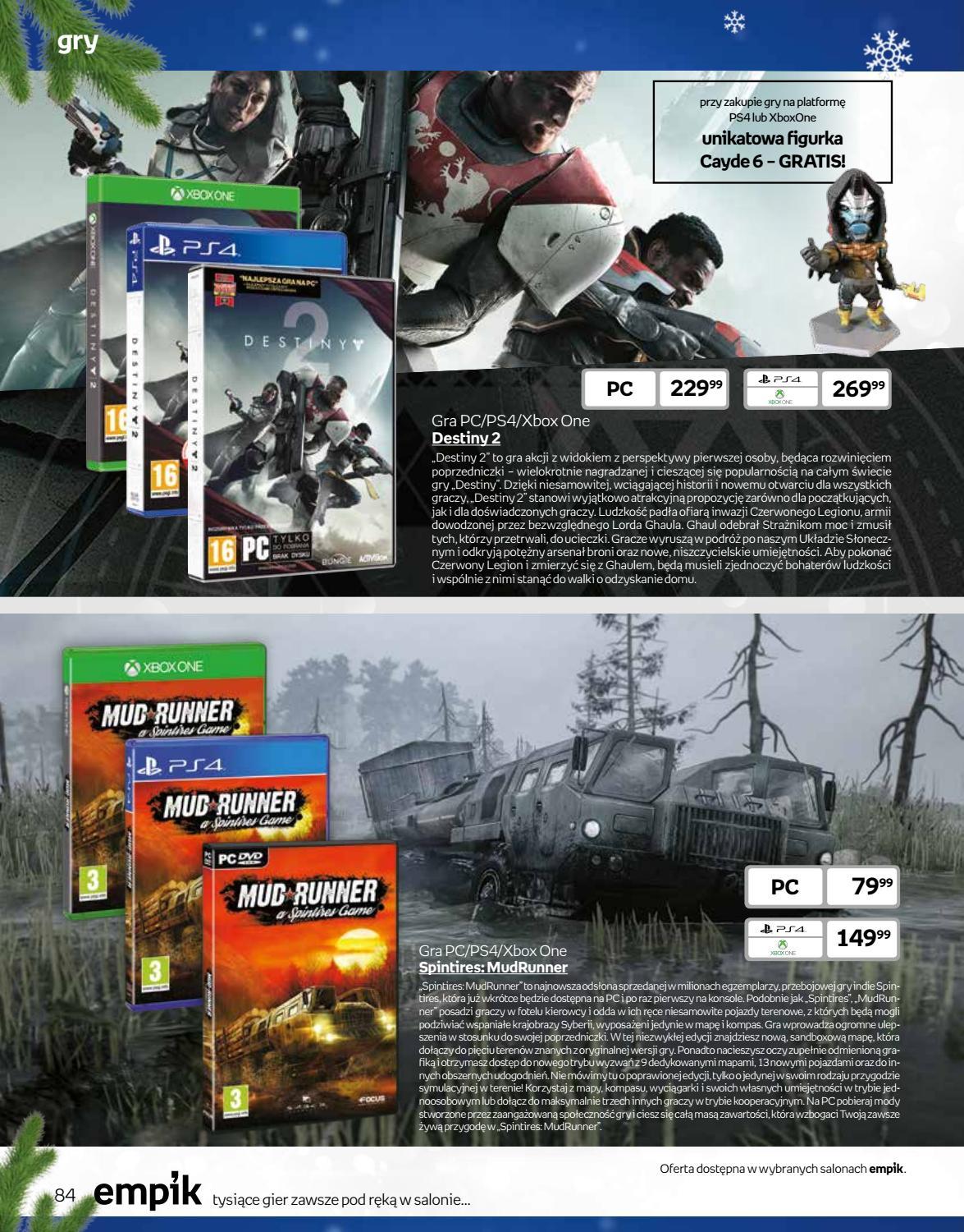 Gazetka promocyjna empik str. 84