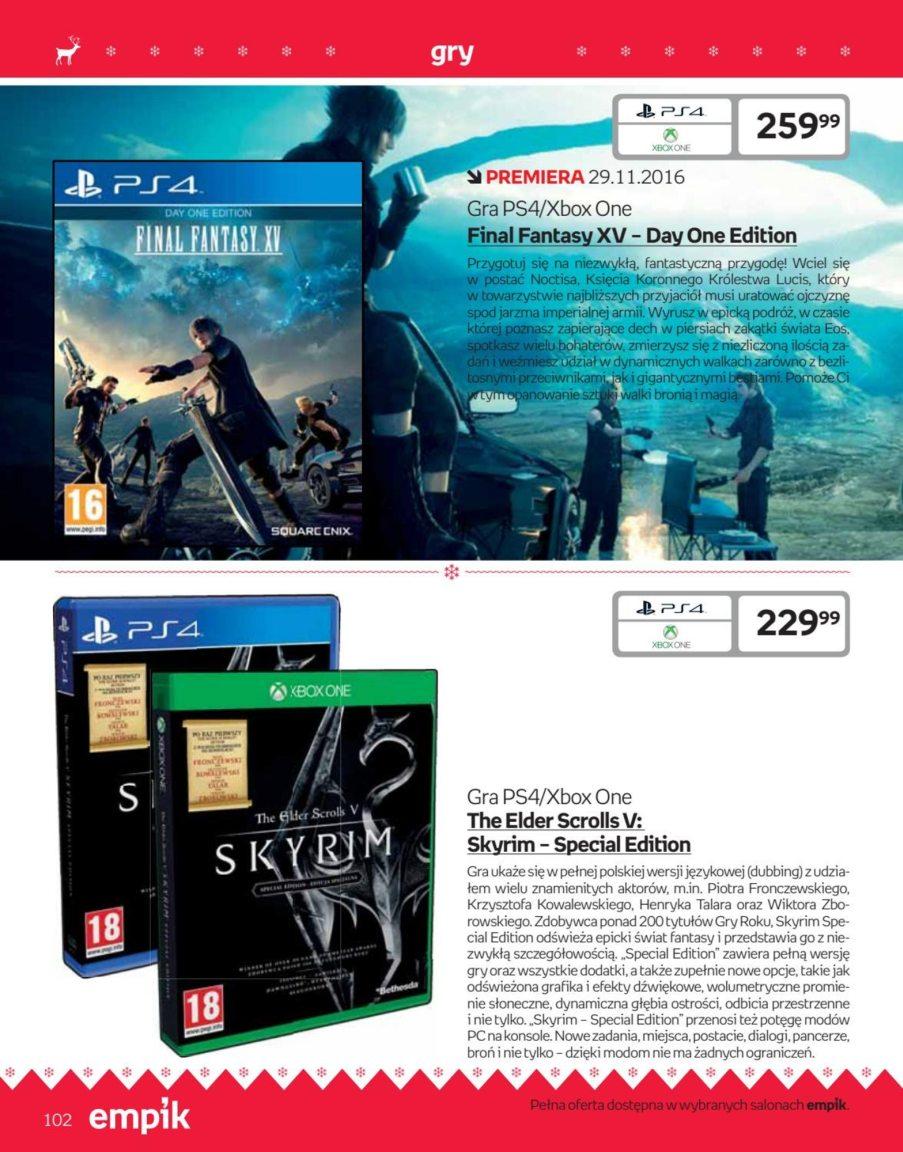 Gazetka promocyjna empik str. 102