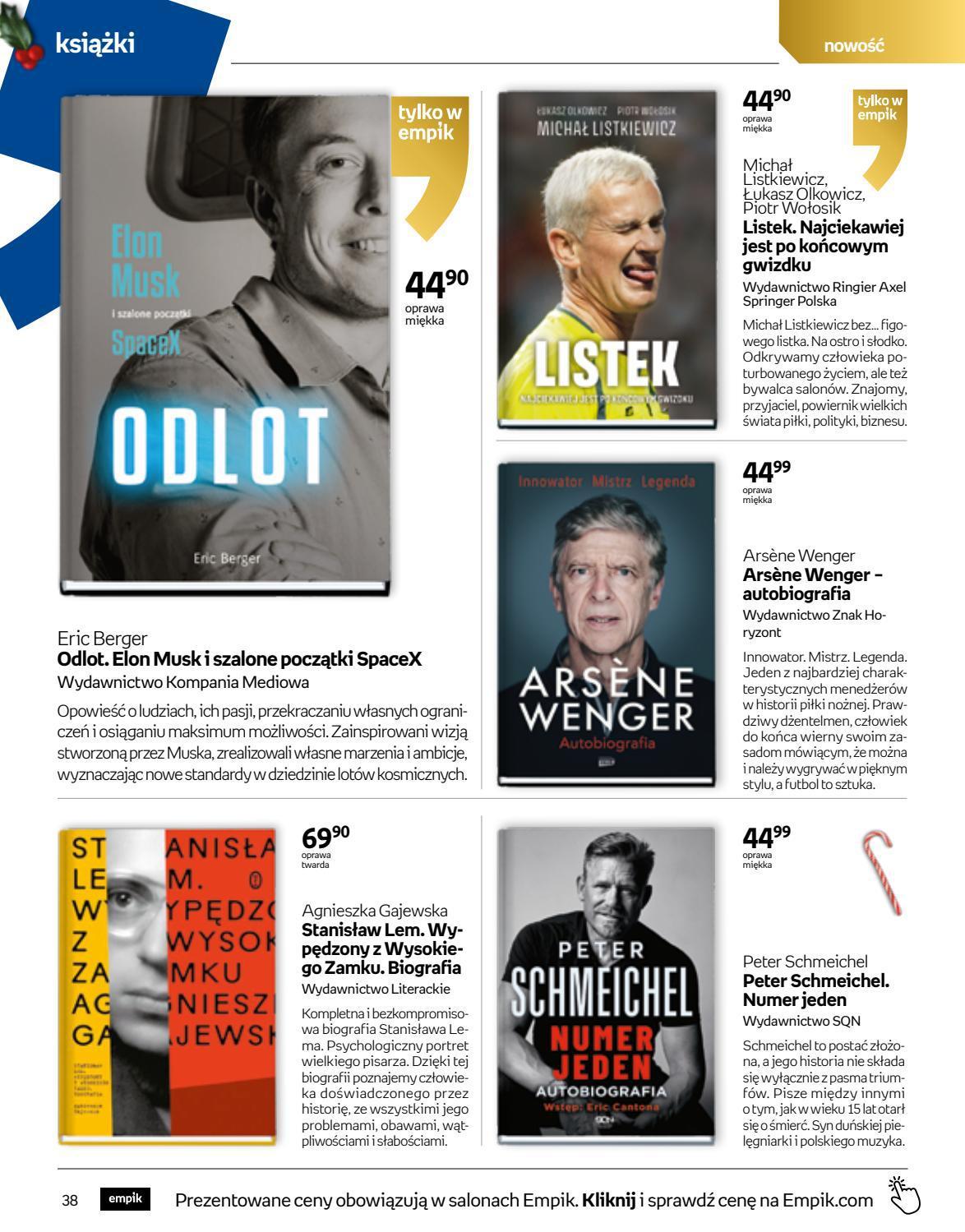 Gazetka promocyjna empik str. 38