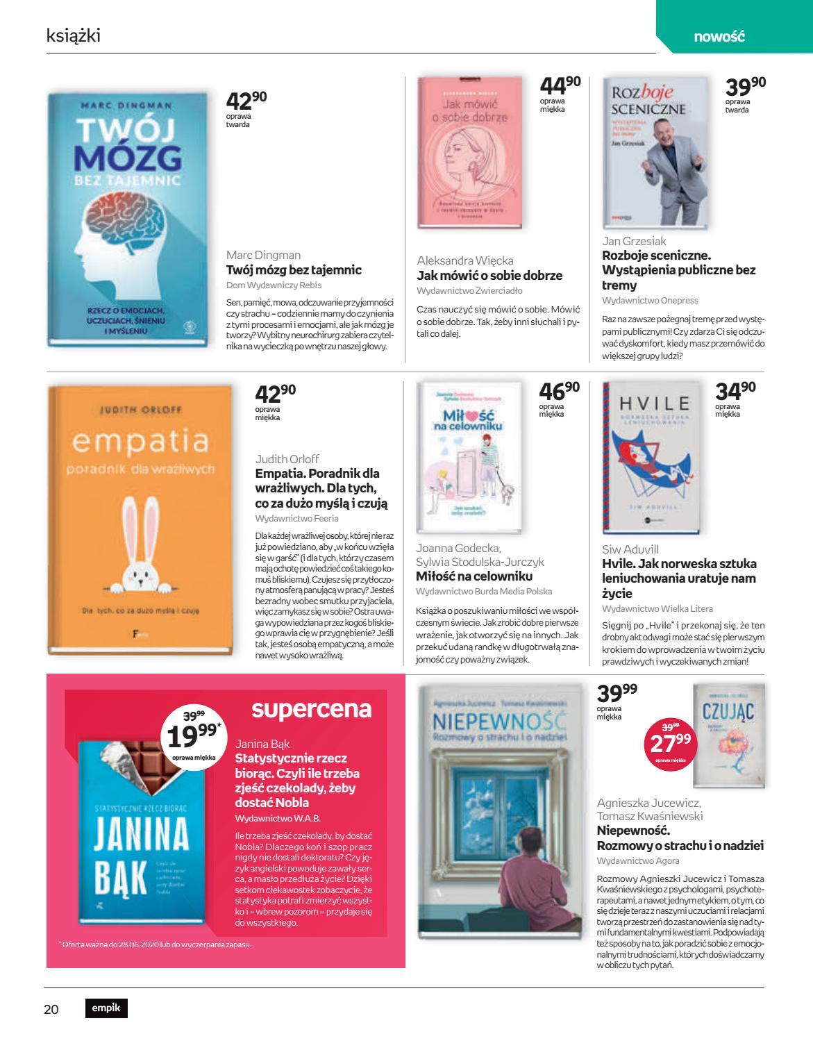 Gazetka promocyjna empik str. 20