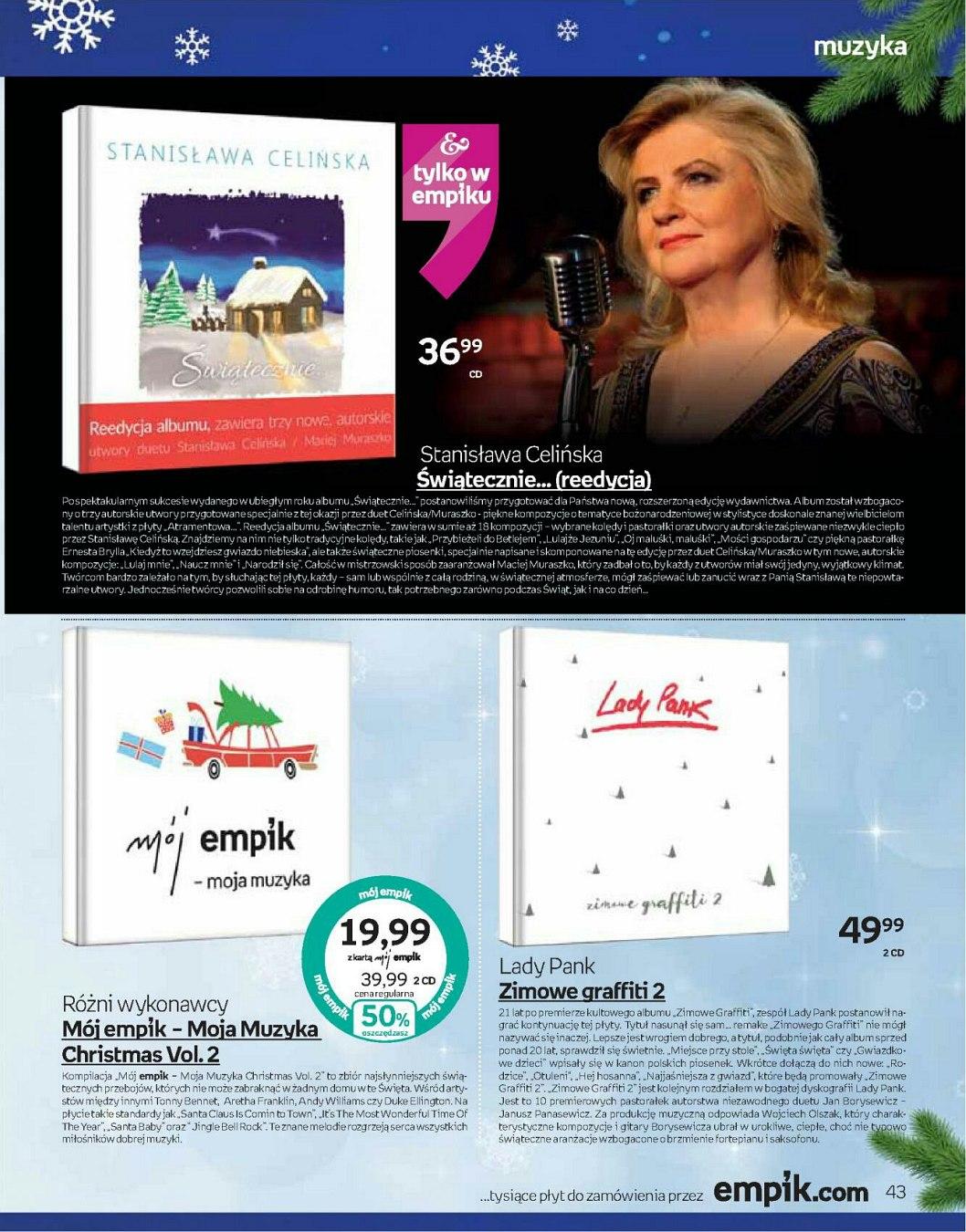 Gazetka promocyjna empik str. 43