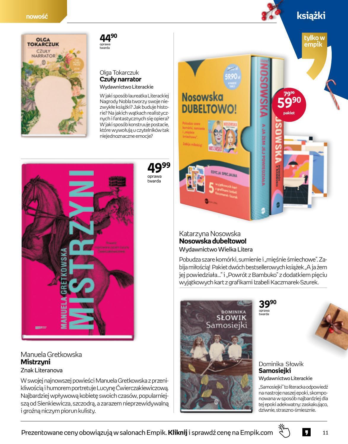 Gazetka promocyjna empik str. 11