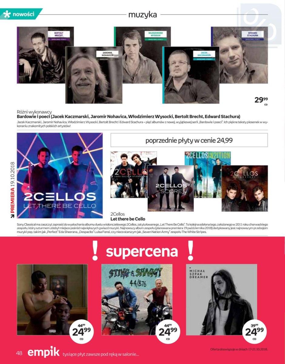 Gazetka promocyjna empik str. 48