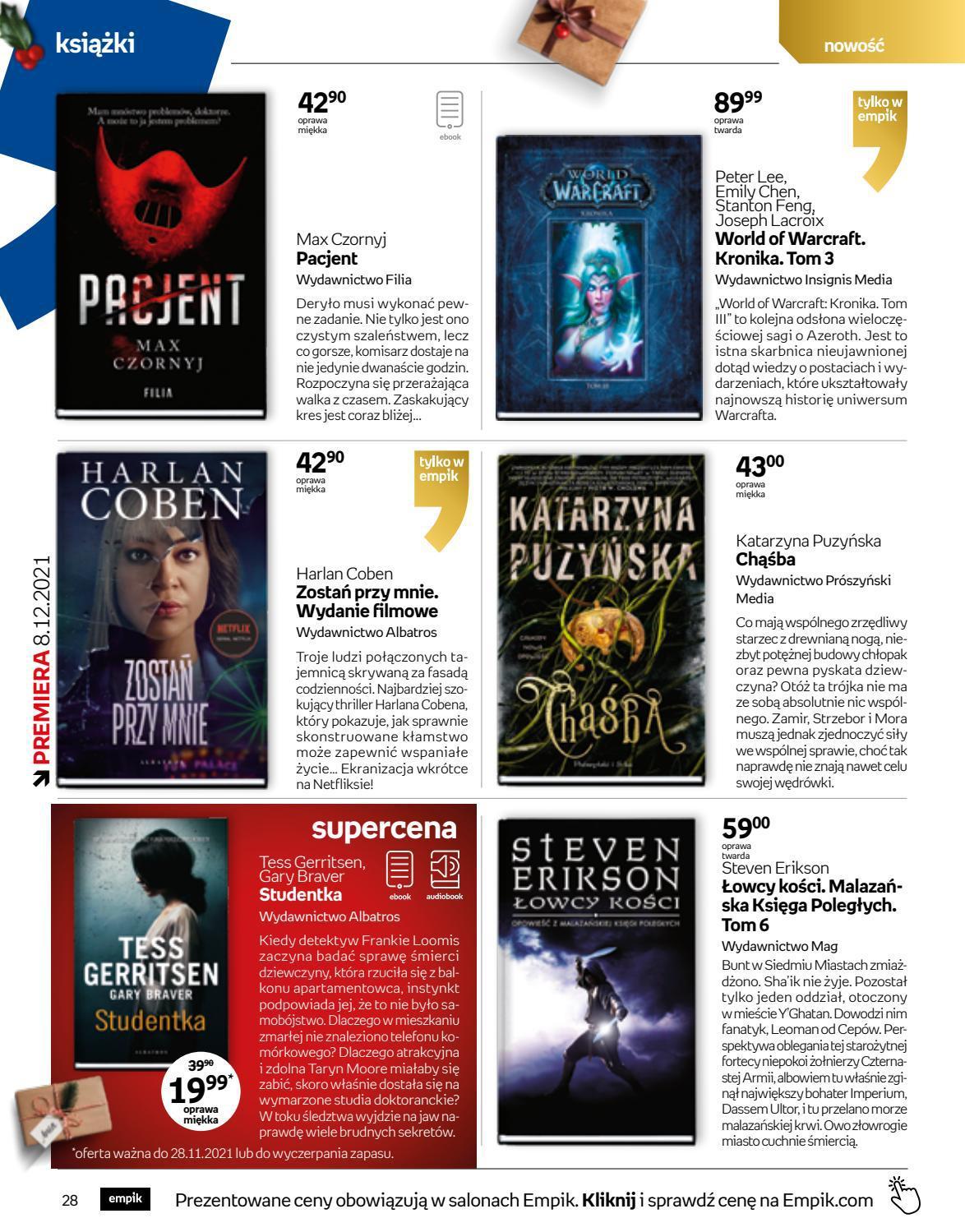 Gazetka promocyjna empik str. 28