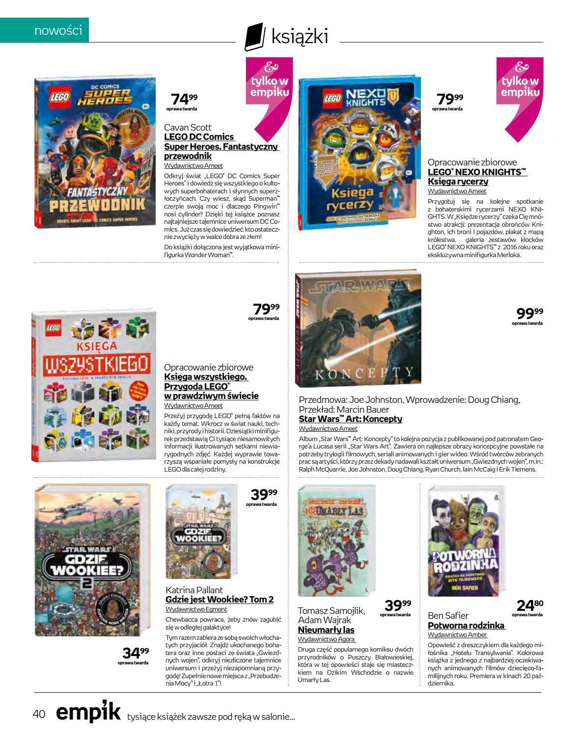 Gazetka promocyjna empik str. 40