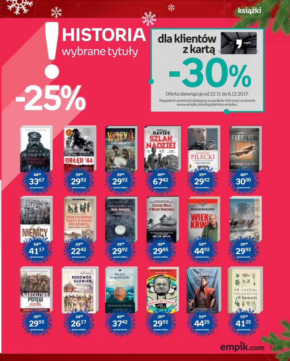 Gazetka promocyjna empik str. 31