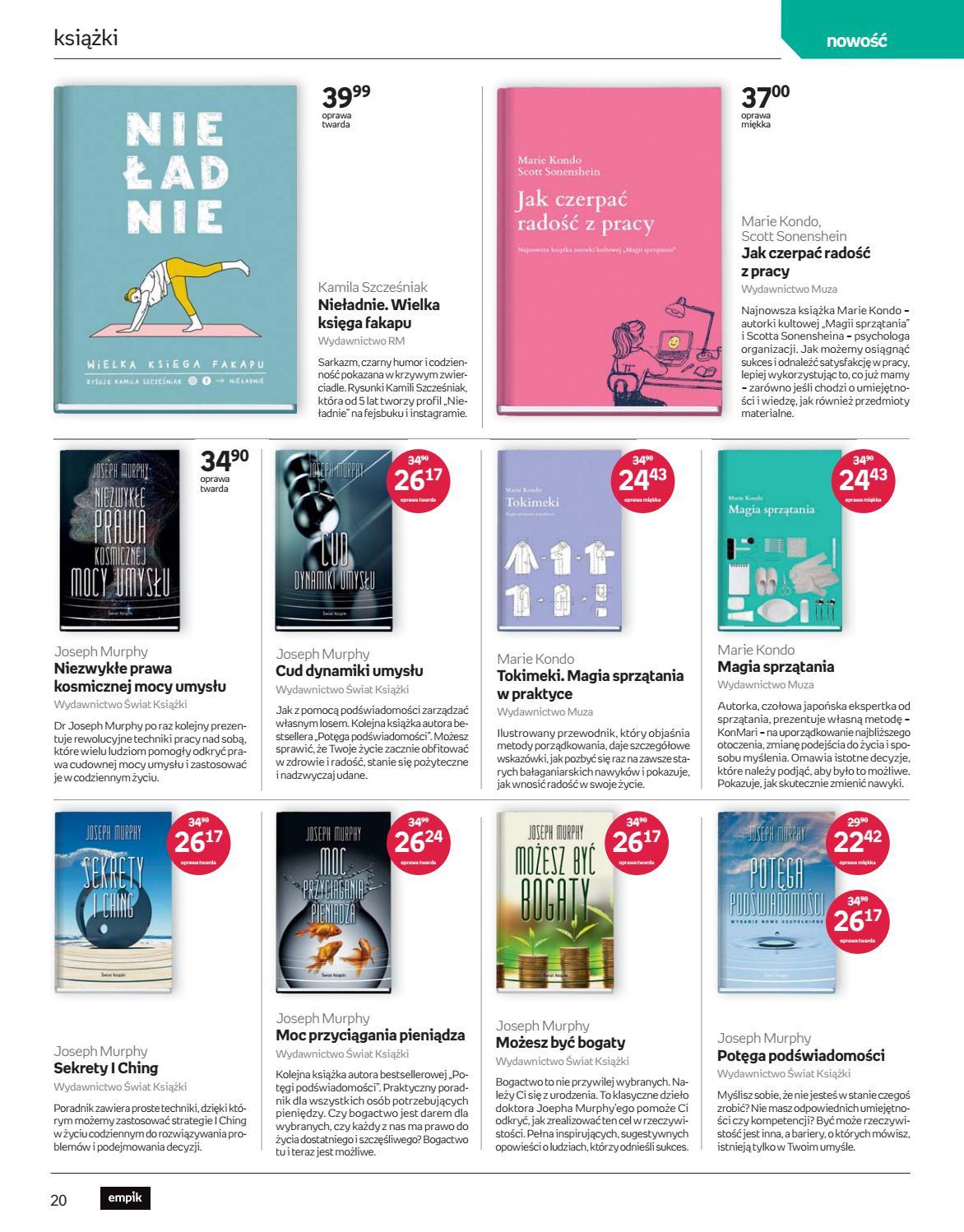 Gazetka promocyjna empik str. 20