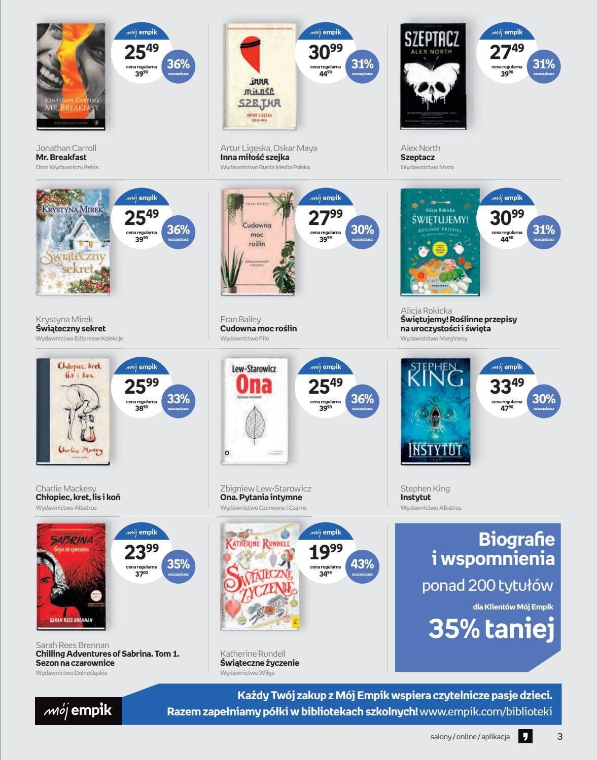 Gazetka promocyjna empik str. 3