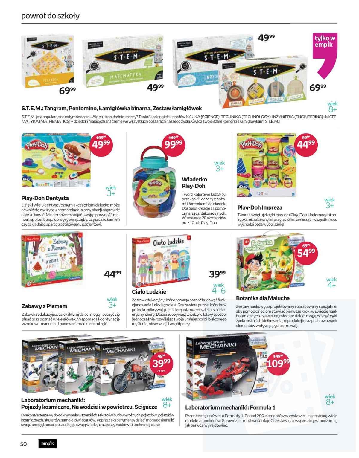 Gazetka promocyjna empik str. 50