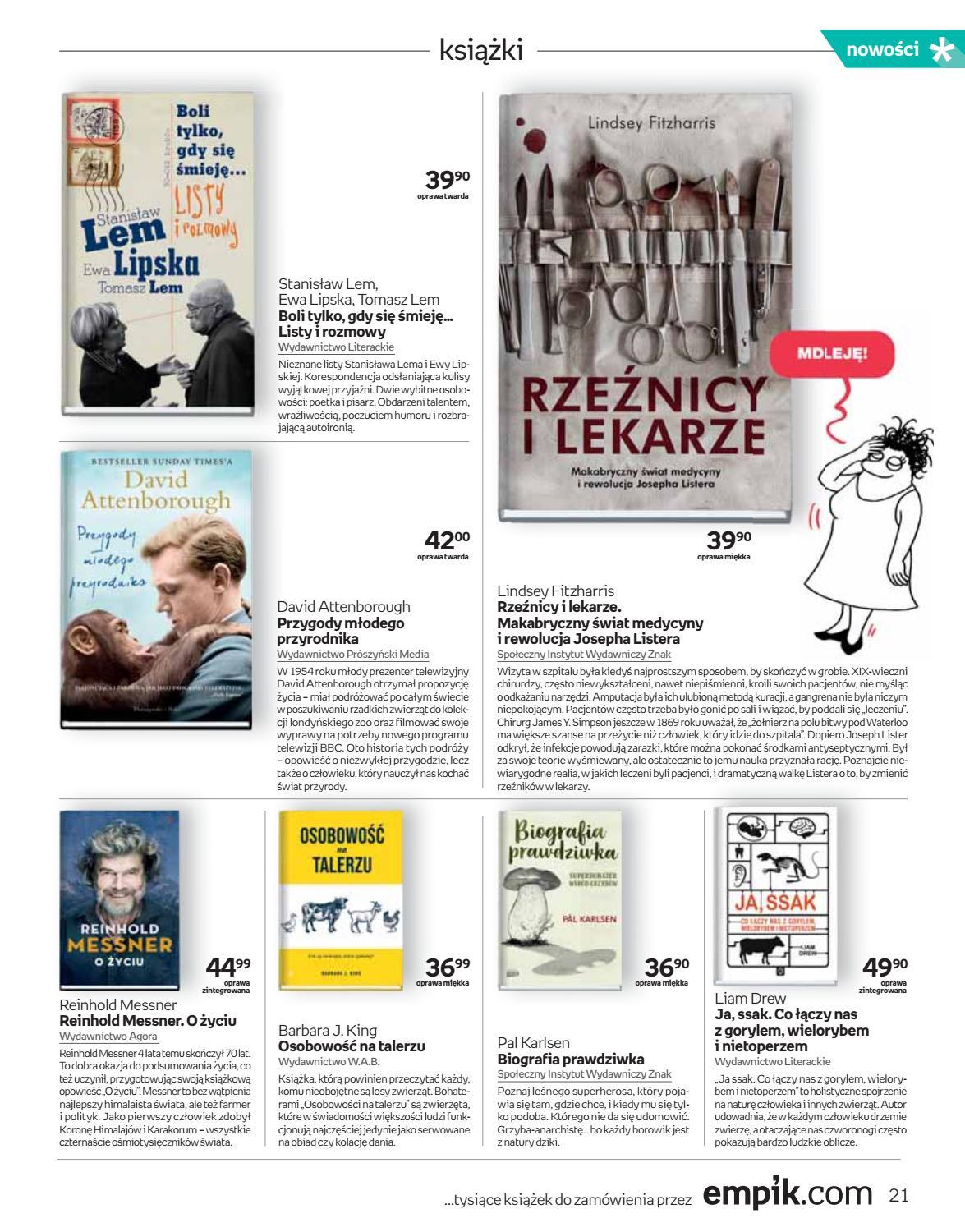 Gazetka promocyjna empik str. 21