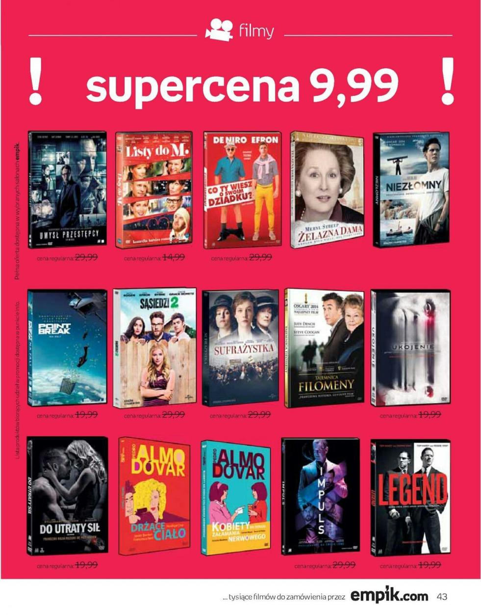 Gazetka promocyjna empik str. 43