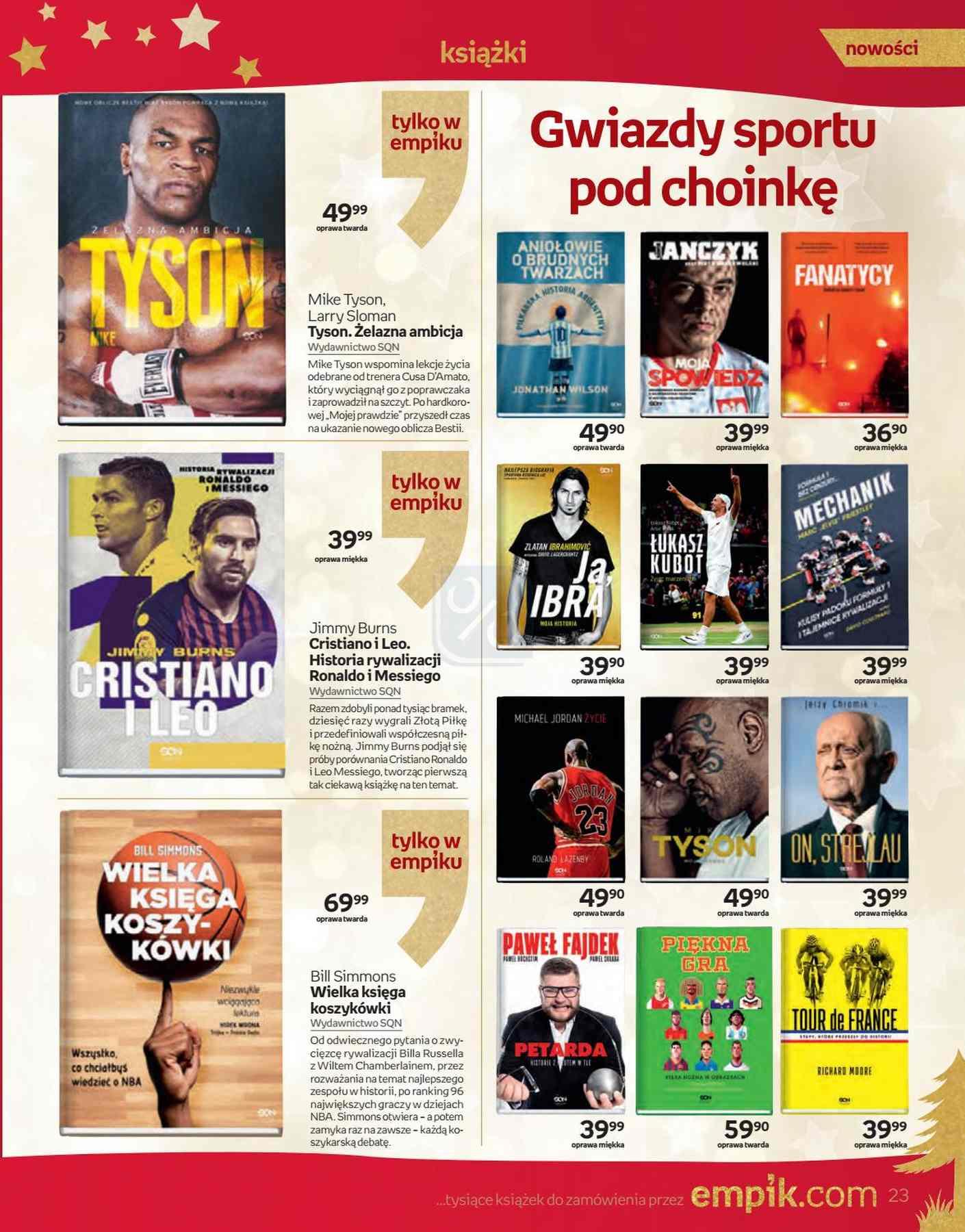 Gazetka promocyjna empik str. 23