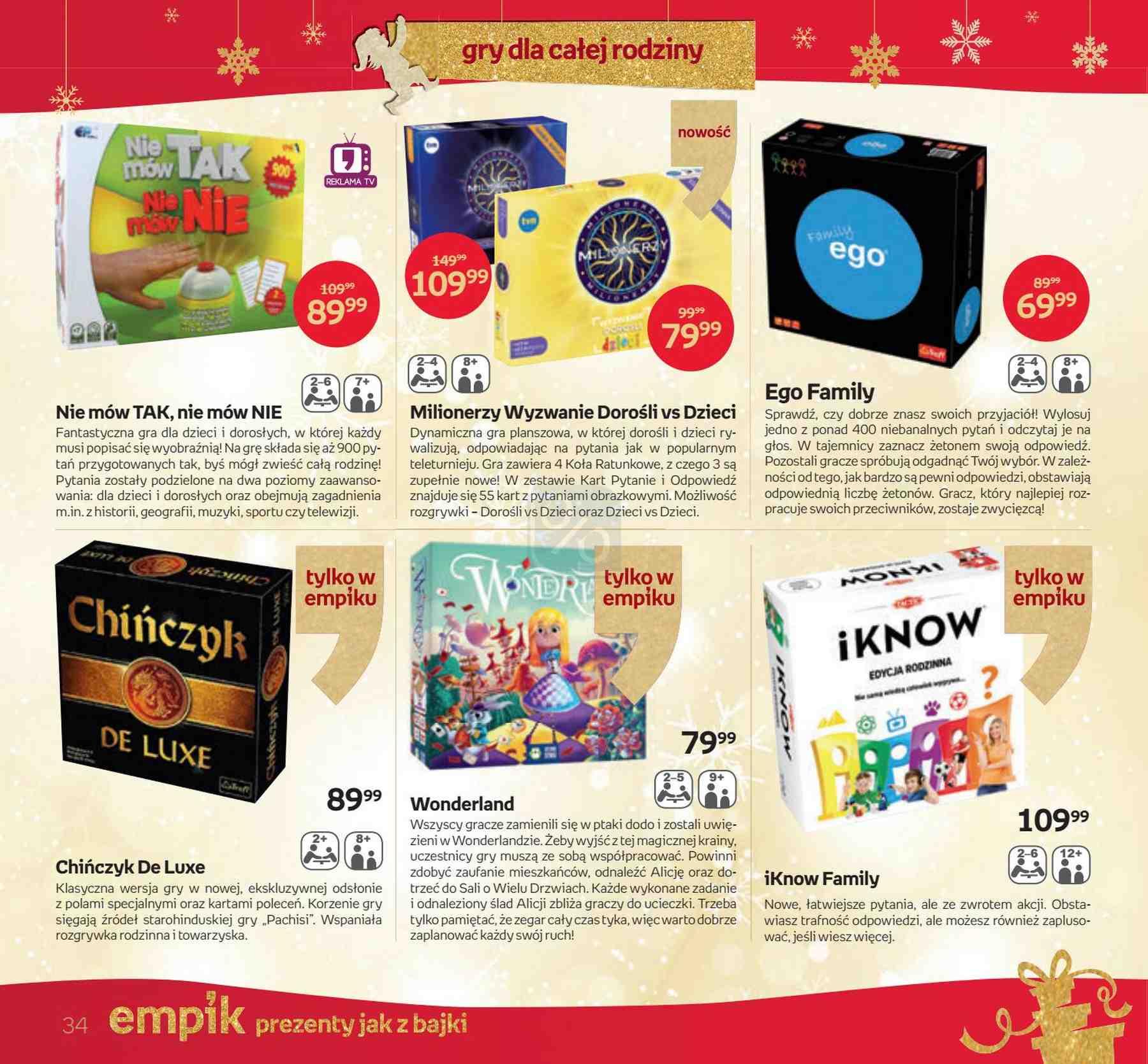 Gazetka promocyjna empik str. 34