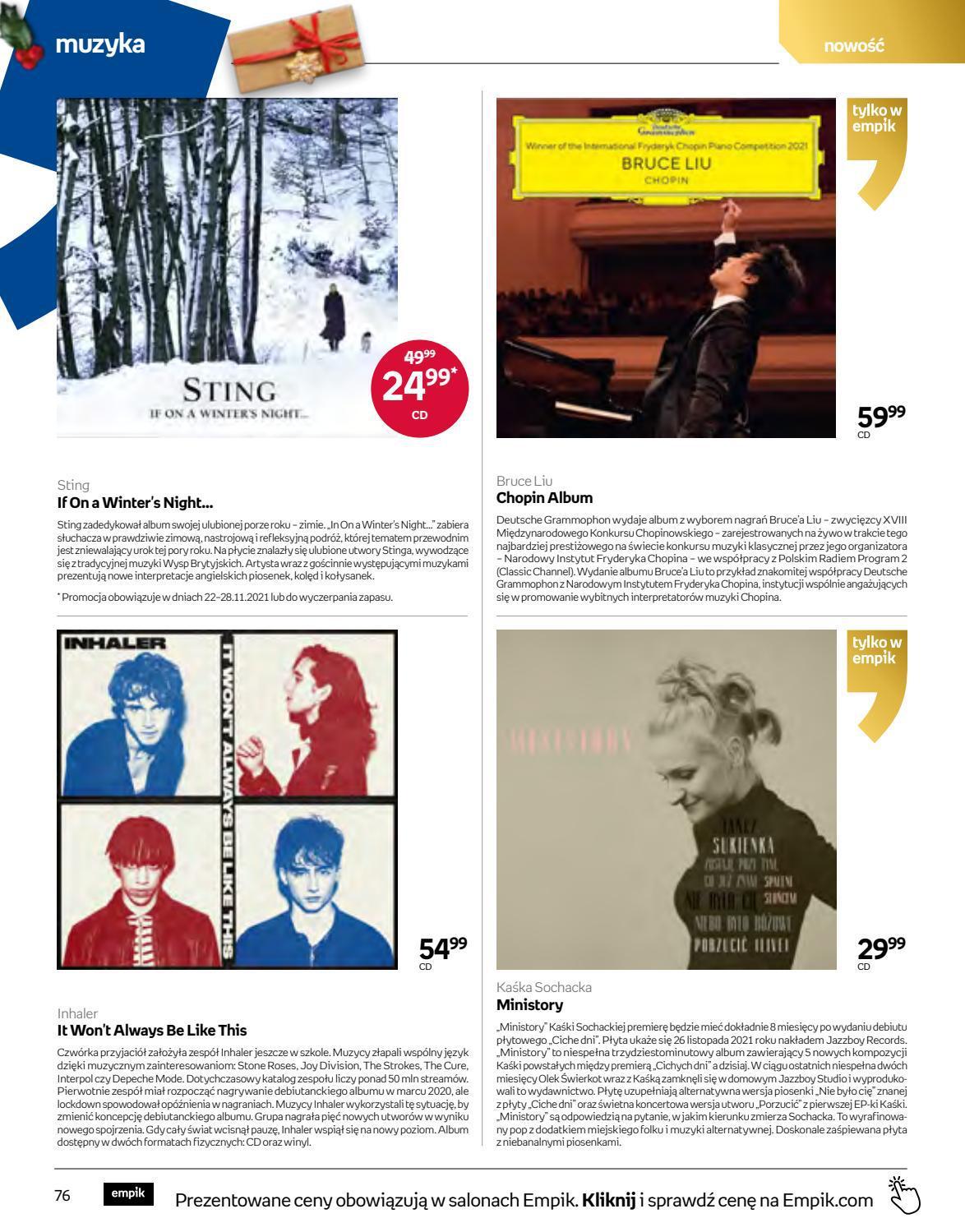 Gazetka promocyjna empik str. 76