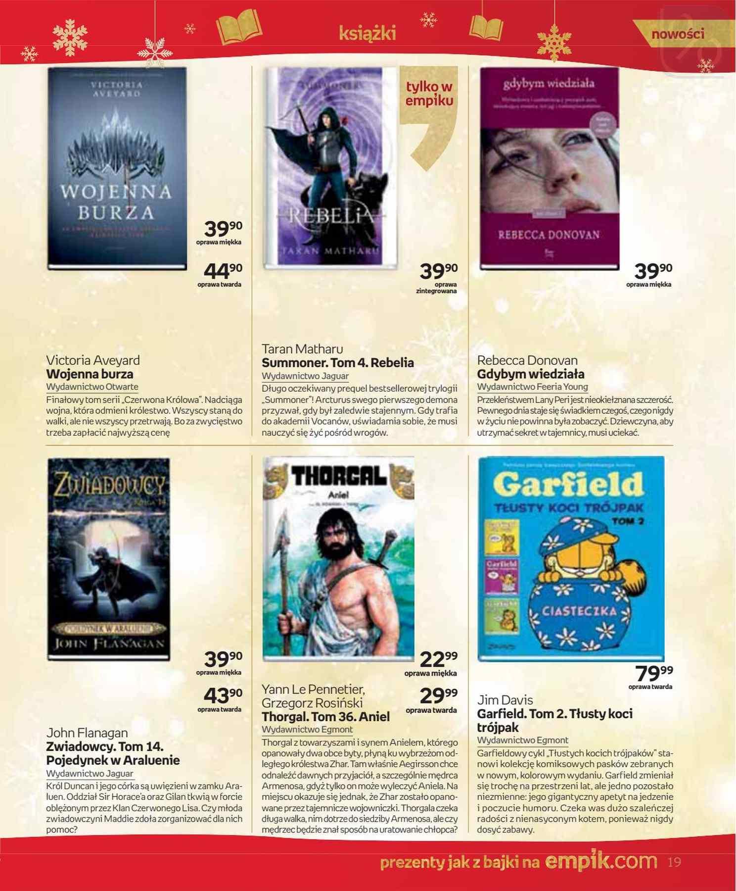 Gazetka promocyjna empik str. 19