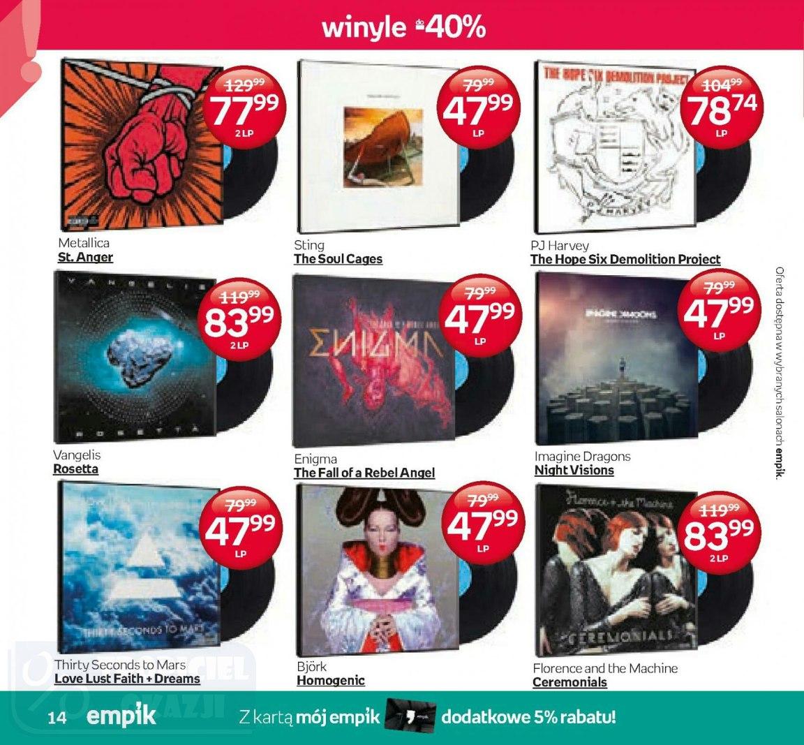 Gazetka promocyjna empik str. 14